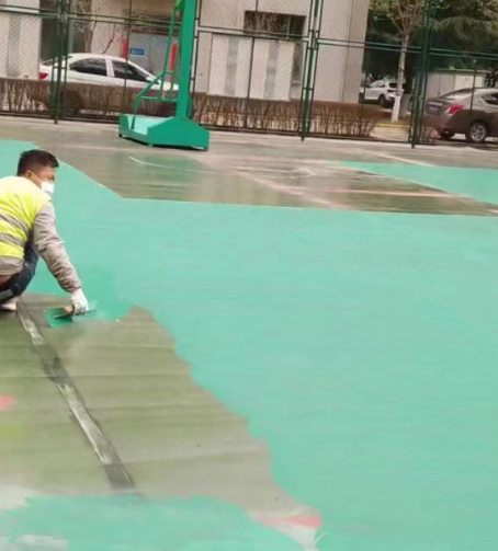 贵阳球场地面翻新