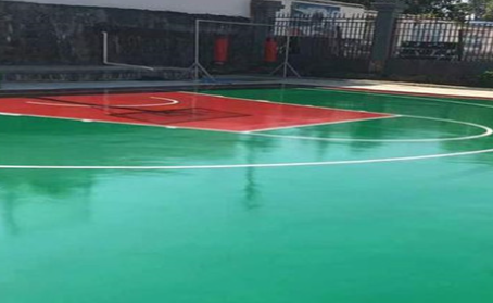 贵阳篮球场翻新地面